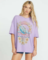 Goes Around Here Tee - Peaceful Lilac | Billabong Women