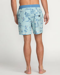 Good Times Laybacks 16" Trunks - Dusty Blue | Billabong Men