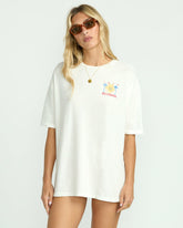Hot Haze Tee - Salt Crystal | Billabong Women