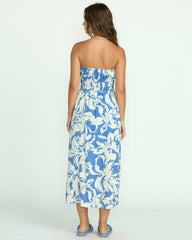 In The Sky Midi Dress - True Blue | Billabong Women