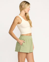 In The Waves Short - Avocado | Billabong Women