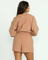 In The Waves Short - Rose Brown | Billabong Women