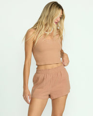 In The Waves Short - Rose Brown | Billabong Women