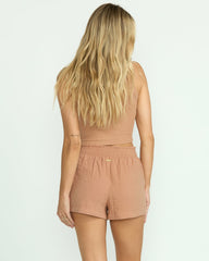 In The Waves Short - Rose Brown | Billabong Women
