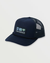 Kahili Hi Trucker Hat - Navy | Billabong Men