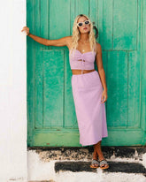 Keep It Simple Skirt - Amethyst Smoke | Billabong Women