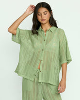 Largo Overshirt - Pistachio | Billabong Women