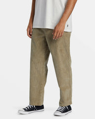 Larry Elastic Waist Corduroy Pants - Dune | Billabong Men