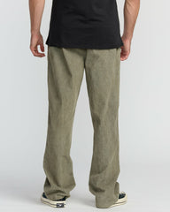 Larry Elastic Waist Corduroy Pants - Green Ash | Billabong Men