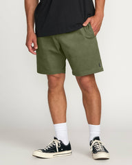 Larry Laybacks 19" Twill Shorts - Olive | Billabong Men