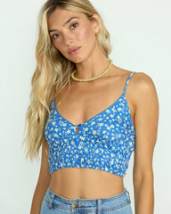 May Knit Tank - True Blue | Billabong Women