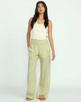 New Waves 2 Elastic Waist Pants - Avocado | Billabong Women