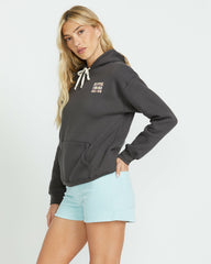 Nice Vibes Po Hoodie - Off Black | Billabong Women
