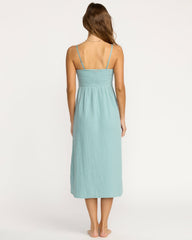 Off The Coast Dress - Blue Fog | Billabong Women