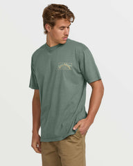 Original Arch Premium Wave Wash Tee - Dark Slate | Billabong Men