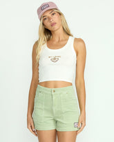 Original Tiny Knit Tank - Salt Crystal | Billabong Women