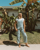 Pacific Time Jumpsuit - Blue Fog | Billabong Women