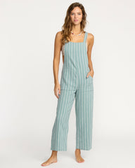Pacific Time Jumpsuit - Blue Fog | Billabong Women