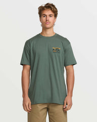 Palm Springs Premium Tee - Dark Slate | Billabong Men