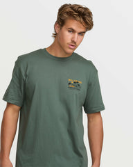 Palm Springs Premium Tee - Dark Slate | Billabong Men