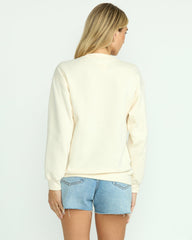 Paradise Awaits Crewneck Sweatshirt - Whitecap | Billabong Women