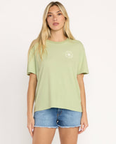 Paradise Calling Tee - Pistachio | Billabong Women