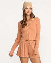 Paxton Long Sleeve Top - Sunburnt | Billabong Women