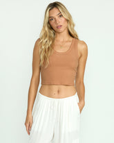 Rerun Tank - Rose Brown | Billabong Women