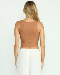 Rerun Tank - Rose Brown | Billabong Women