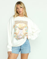 Ride In Crew Sweatshirt - Salt Crystal | Billabong Women