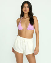 Road Trippin Elastic Waist Shorts - Salt Crystal | Billabong Women