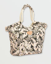 Rope Tote Bag - Black Floral | Billabong Women