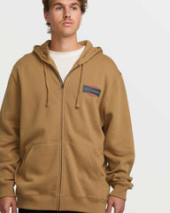 Short Sands Zip Sweatshirt - Vintage Brown | Billabong Men