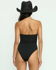 Sol Searcher Hailey One-Piece Swimsuit - Black Pebble | Billabong Women