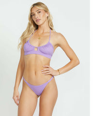 Sol Searcher Nikki Halter Bikini Top - Prism Violet | Billabong Women