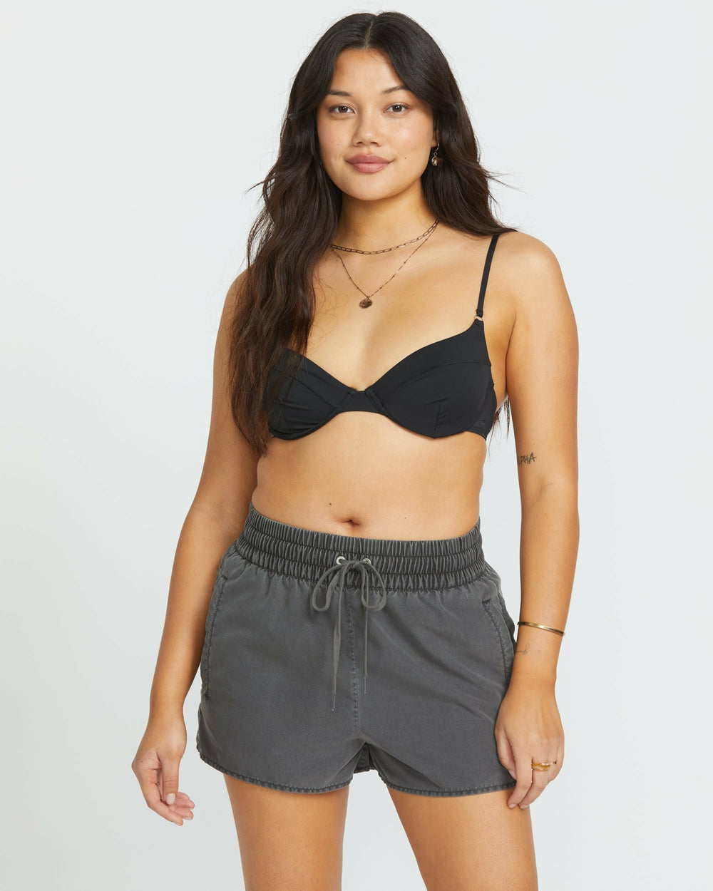 Sol Searcher Boardshorts - Black Pebble | Billabong Women