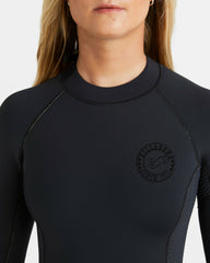 2/2mm Spring Fever Natural Upcycler Flatlock Back Zip Long Sleeve Spri | Billabong Women