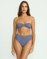 Summer High Stripe Rio Bandeau Bikini Top - Multi | Billabong Women