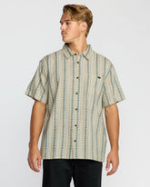 Sundays Jacquard Short Sleeve Shirt - Cream | Billabong Men