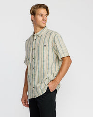 Sundays Jacquard Short Sleeve Shirt - Cream | Billabong Men