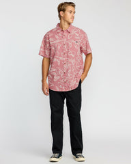 Sundays Short Sleeve Shirt - Faded Rose | Billabong Men