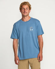 Sundown A/Div Tee - Carolina Blue | Billabong Men