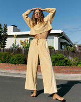 Sun Palm Terry Pants - Gold Coast | Billabong Women