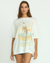 Sunset Mindset Tee - Salt Crystal | Billabong Women