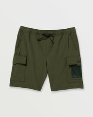 Surftrek Cargo Hybrid Shorts - Dark Military | Billabong Men