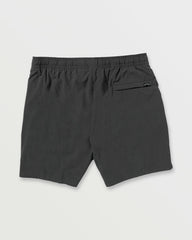 Surftrek Perforated Elastic 17" Hybrid Shorts - Black | Billabong Men