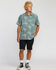 Surftrek Perf Short Sleeve Shirt - Sea Blue | Billabong Men