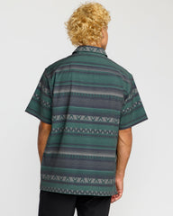 Surftrek Transit Short Sleeve Shirt - Navy | Billabong Men