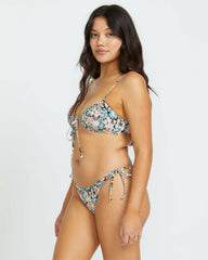 Sweet Fields Tie Side Tanga Bikini Bottom - Multi | Billabong Women