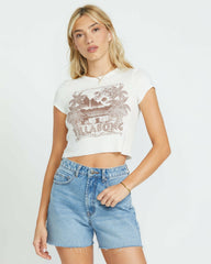 Sweet Moments Tee - Salt Crystal | Billabong Women